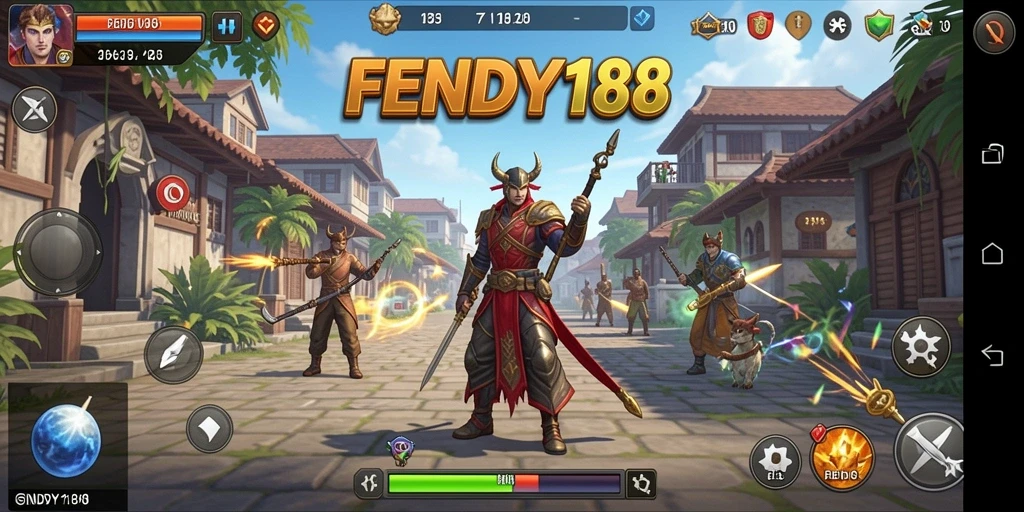 Tampilan gameplay <strong>FENDY188</strong> menunjukkan pertempuran strategis yang mendebarkan.