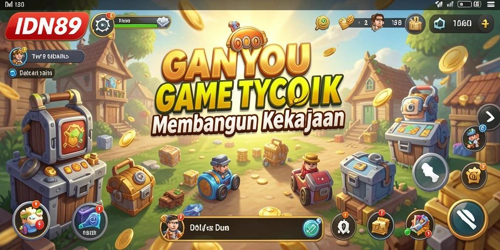 Tampilan gameplay IDN89 yang menakjubkan dan menarik.