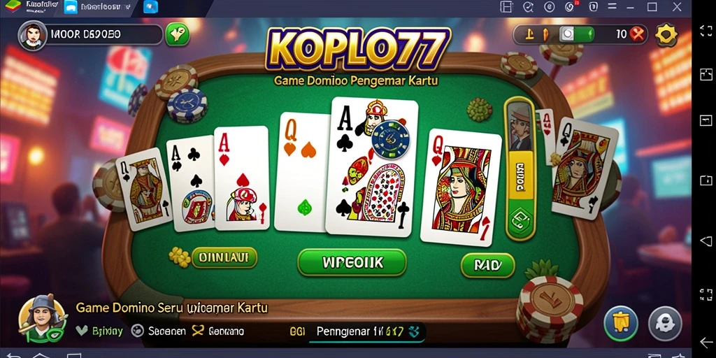 Screenshot gameplay KOPLO77 yang seru dan interaktif.