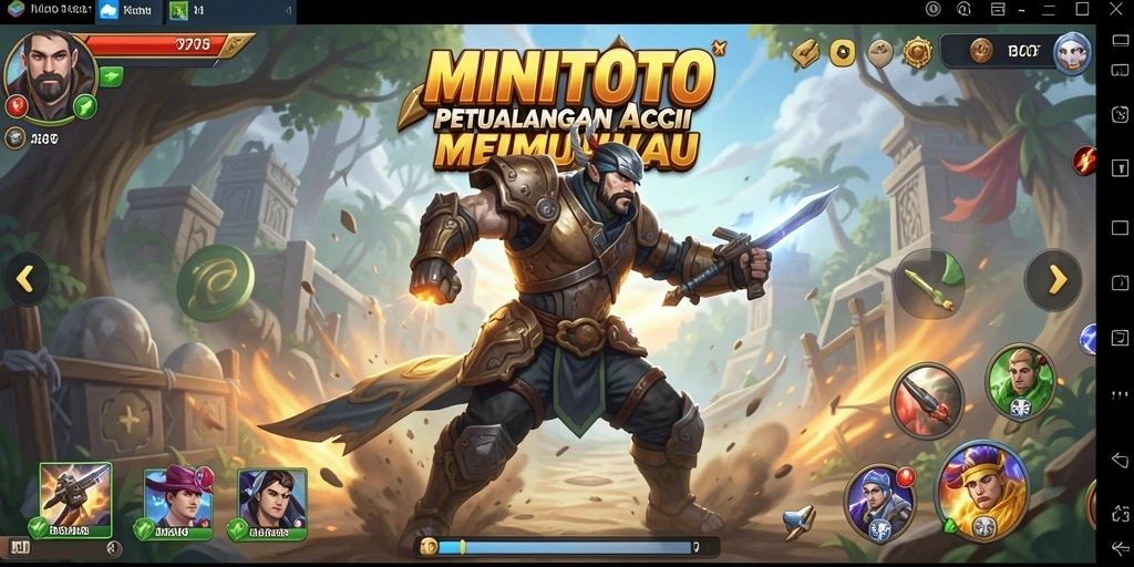 Tampilan gameplay seru dari MINITOTO dengan aksi yang mendebarkan.