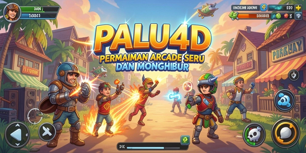 Screenshot PALU4D menampilkan gameplay Arcade yang seru dan menantang.