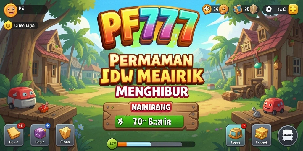 Tampilan menarik dan interaktif dari gameplay PF777.