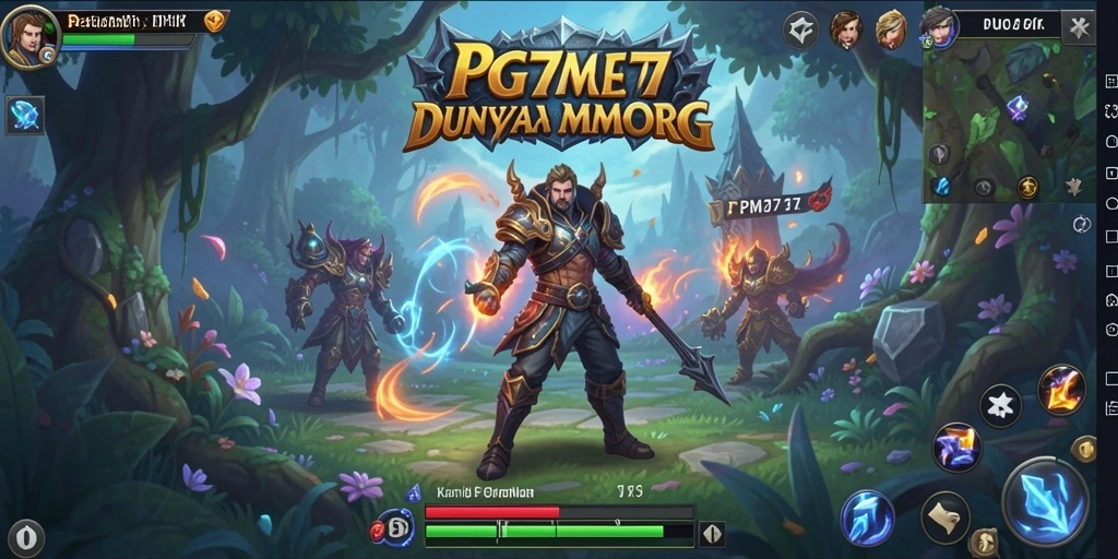 Tampilan gameplay PG777 yang seru dan menegangkan di dunia MMORPG.